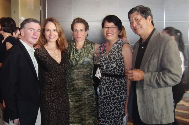 Randy Grady, Layne Neville, Jane Grady, Helen and Peter Tao